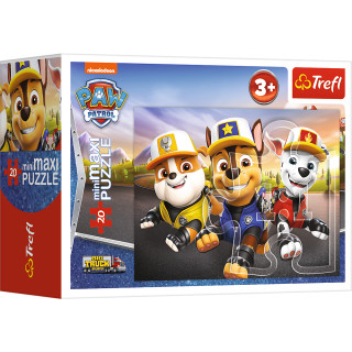 TREFL PAW PATROL Mini Maxi dėlionė Šuniukai-patruliai" 20 det.