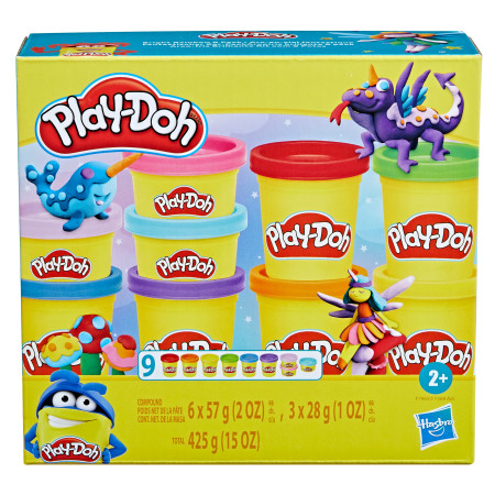 PLAY-DOH Plastilino rinkinys, 9 vnt.