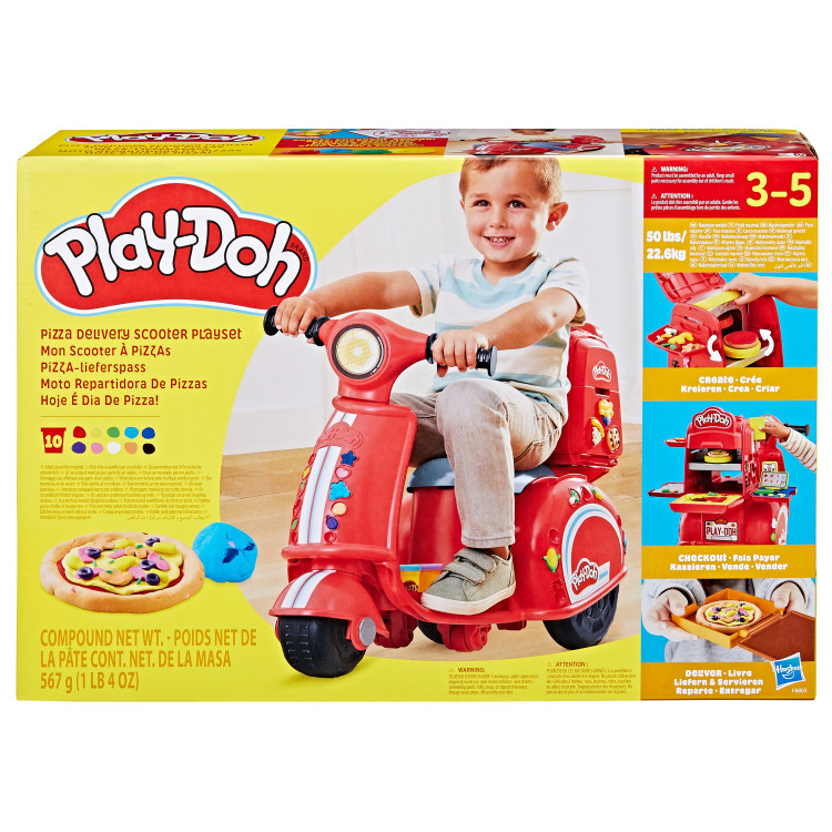 PLAY-DOH Rinkinys Picos pristatymo motoroleris , 49 cm