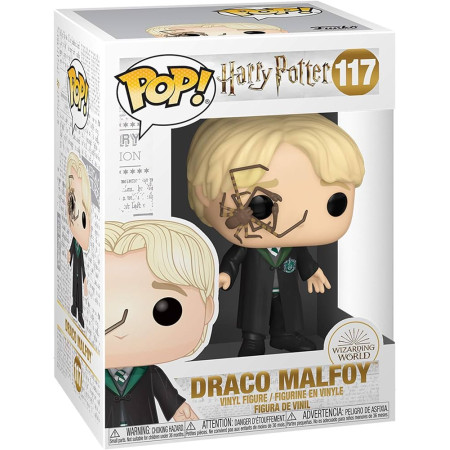 FUNKO POP! Vinilinė figūrėlė: Harry Potter - Malfoy w/Whip Spider