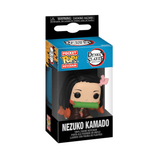 FUNKO POP! Raktų pakabutis: Demon Slayer- Nezuko Kamado, 10 cm