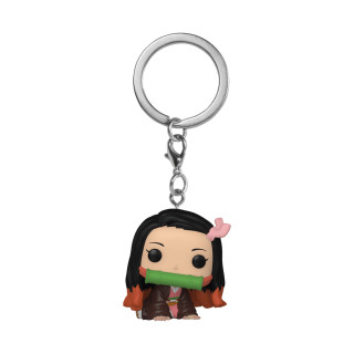 FUNKO POP! Raktų pakabutis: Demon Slayer- Nezuko Kamado, 10 cm