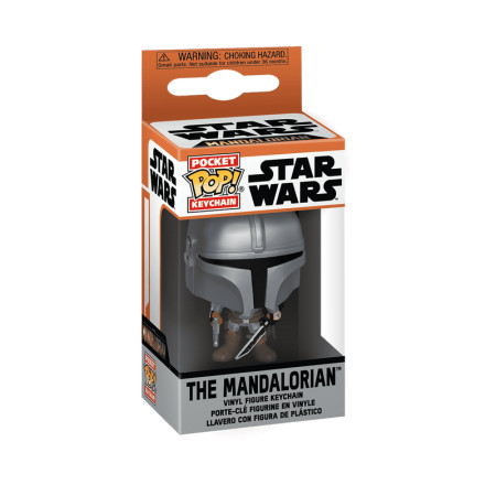 FUNKO POP! Raktų pakabutis: Star Wars - The Mandalorian, 10 cm