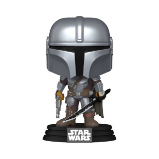 FUNKO POP! Vinilinė figūrėlė: The Mandalorian - Mando w/Darksaber