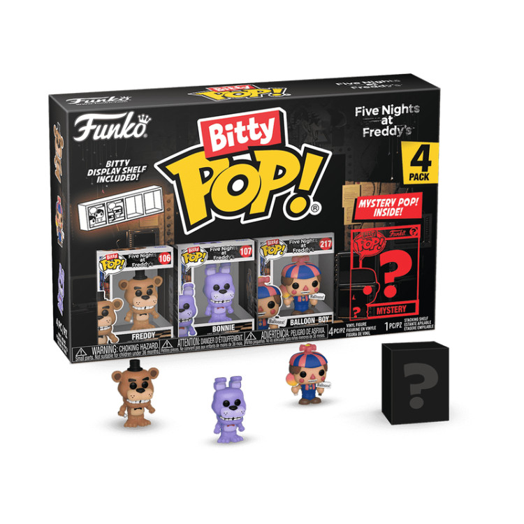 FUNKO Bitty POP! Figūrėlių rinkinys: Five Nights at Freddy´s