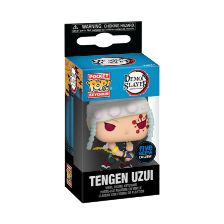 FUNKO POP! Raktų pakabutis: Demon Slayer - Tengen Uzui, 10 cm