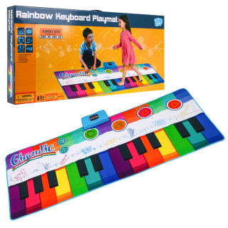 Large Music Mat Super Colorful Keyboard