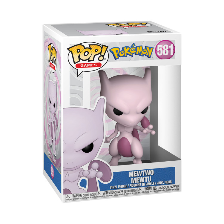 FUNKO POP! Vinilinė figūrėlė POKEMON: MEWTWO, 13 cm