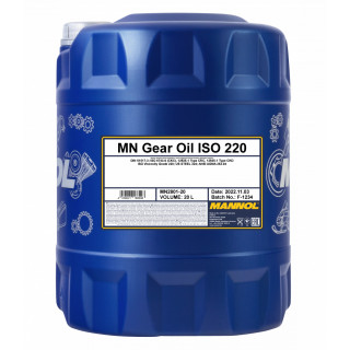 Industrinė pavarų alyva ISO 220 1L Gear oil MANNOL 2801