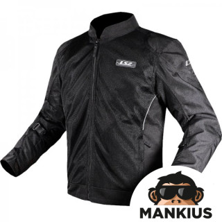 LS2 AIRY JACKET EVO MAN BLACK 3XL