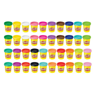 PLAY-DOH Plastilino rinkinys, 40 vnt.