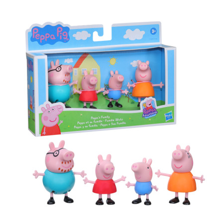 PEPPA PIG Kiaulytės Pepos šeimynėlė, 4 vnt.