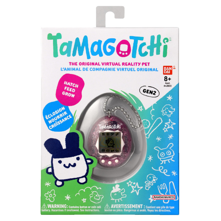 TAMAGOTCHI Interaktyvus skaitmeninis augintinis "Pink Glitter"