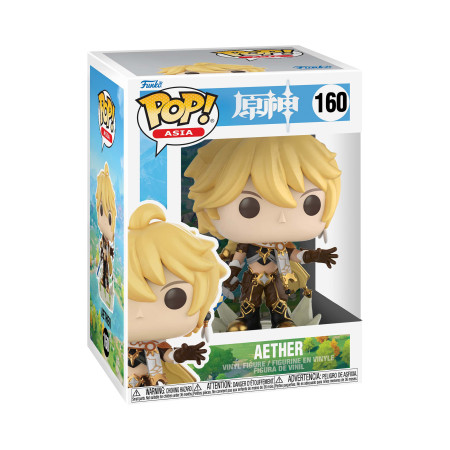 FUNKO POP! Vinilinė figūrėlė: Genshin Impact - Aether, 11,4 cm