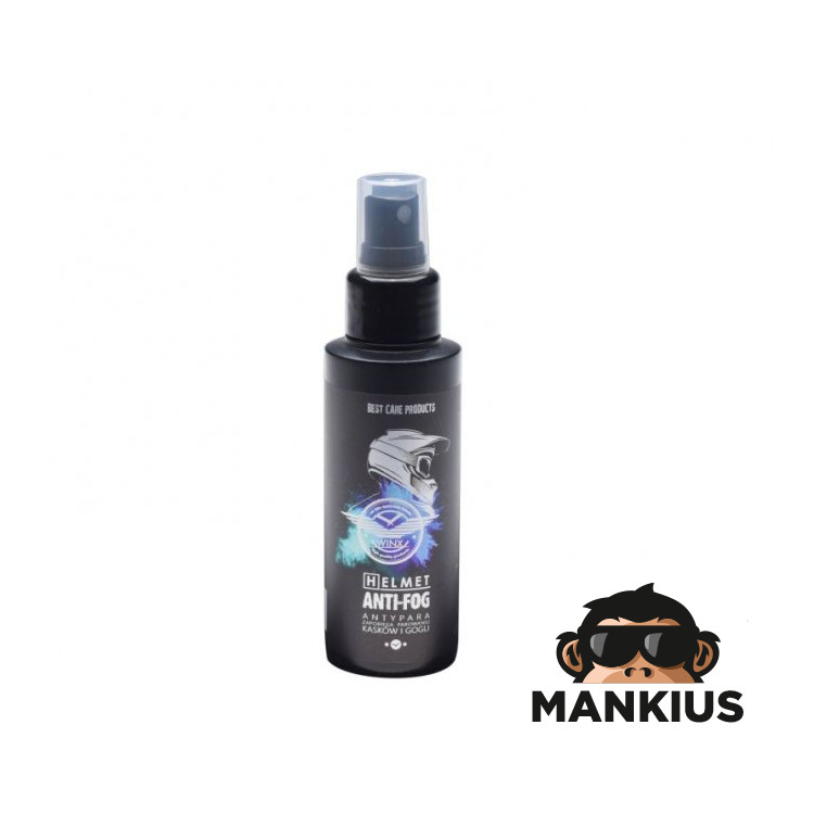 WINX HELMET VISOR ANTI-FOG SPRAY 0.1 L