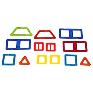 Magnetic pads Mini set of 13 elements