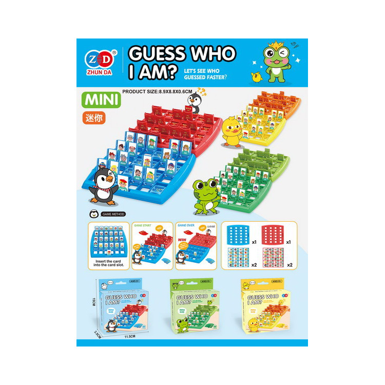 Game Guess Who Penguin