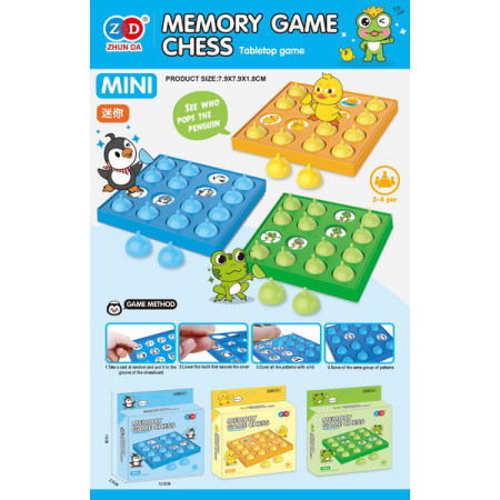 Memory Penguin Puzzle Game