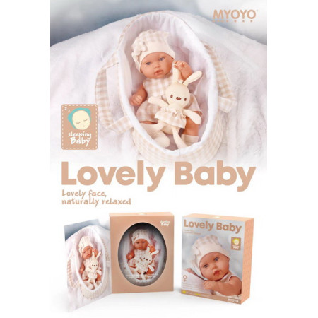 Baby Doll + Beige Accessories Set