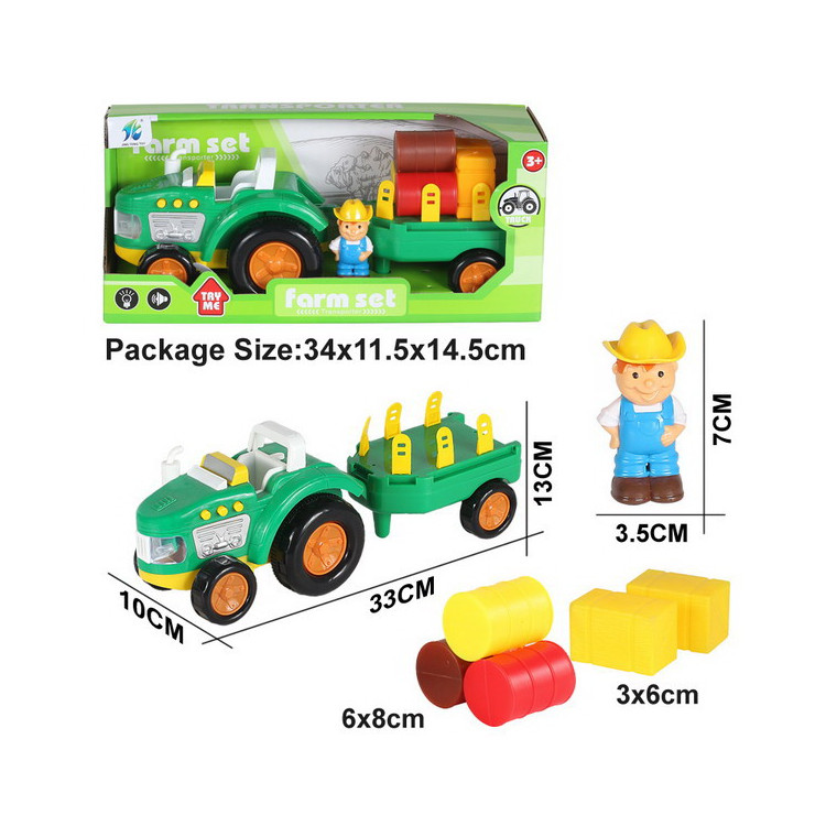 Tractor and Farmer Set + Accessories