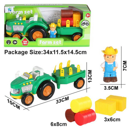 Tractor and Farmer Set + Accessories