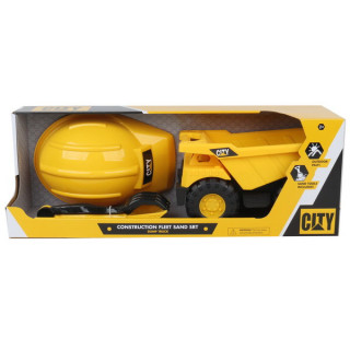 Dump Truck + Helmet Set