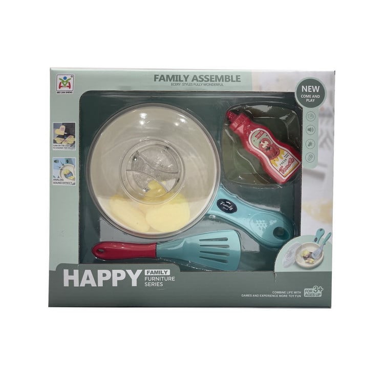 Frying pan with Light and Sound Function + Accessories