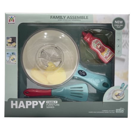 Frying pan with Light and Sound Function + Accessories