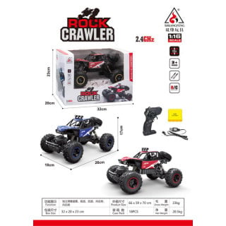 Crawler MONSTER ROCK R/C 1:16 Red