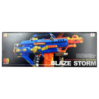 MEGA Blaze Storm Bullet Rifle Blue