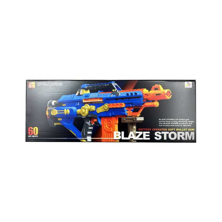 MEGA Blaze Storm Bullet Rifle Blue