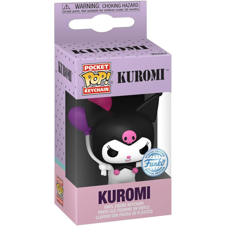 FUNKO POP! Raktų pakabutis: Sanrio - Kuromi