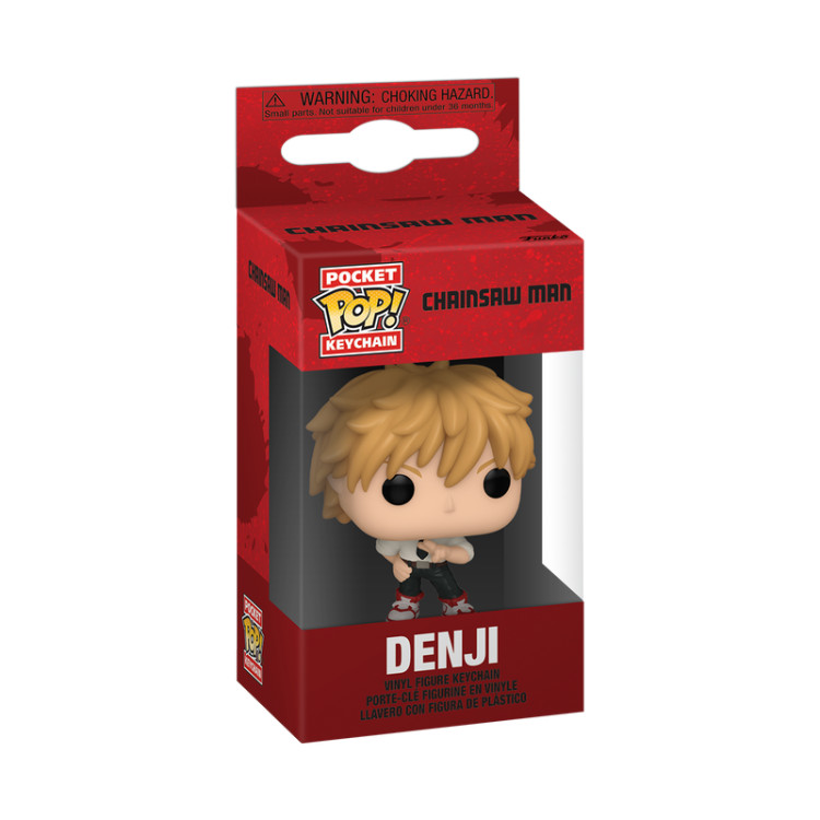 FUNKO POP! Raktų pakabutis: Chainsaw Man - Denji