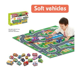 City Mat + Soft Car Set