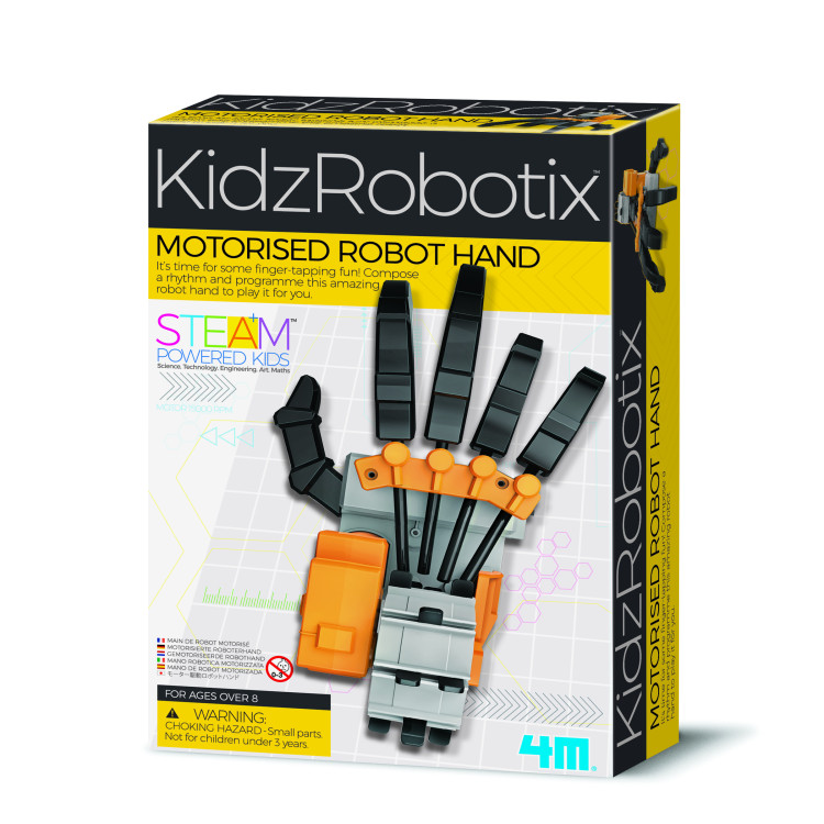 4M KidzRobotix Rinkinys Motorizuota roboto ranka