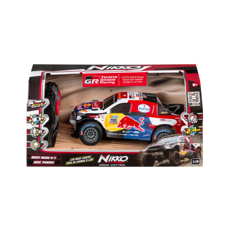 NIKKO RC automobilis Dakar Toyota Gazoo Racing - Al-Attiyah, 1:18