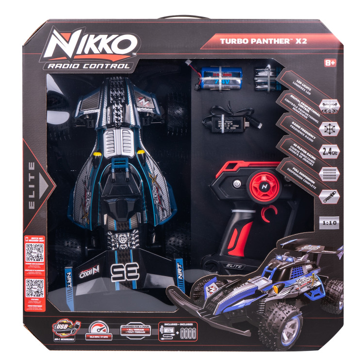 NIKKO RC automobilis Turbo Panther X2, 1:10