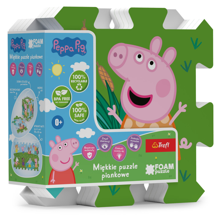 TREFL PEPPA PIG Minkšta dėlionė