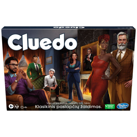 CLUEDO Klasikinis paslačių žaidimas, lietuvių k.