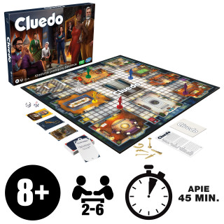 CLUEDO Klasikinis paslačių žaidimas, lietuvių k.