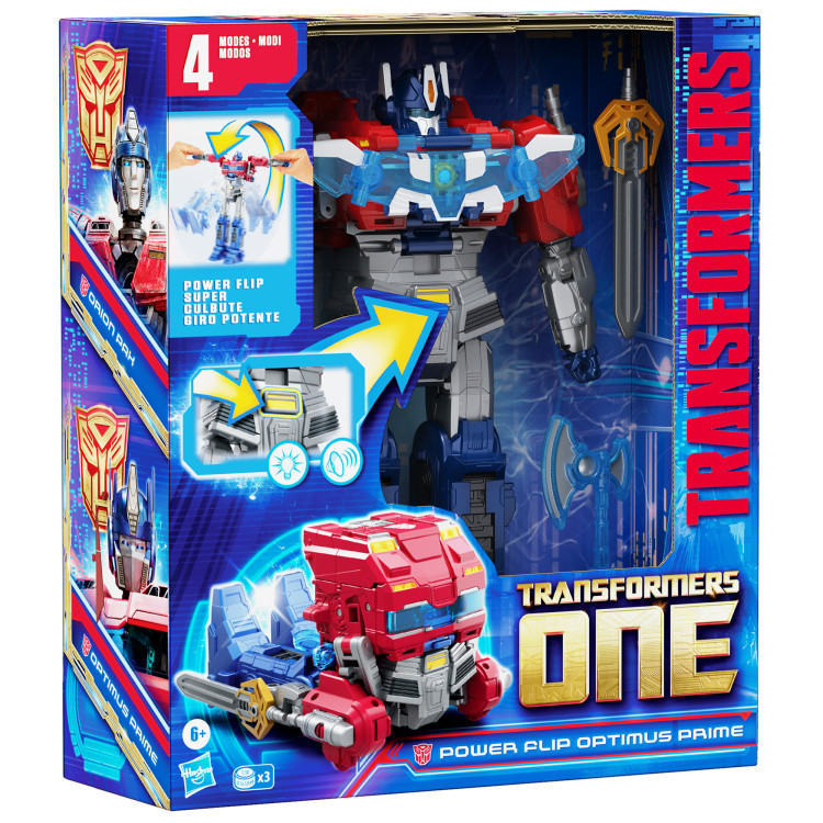 TRANSFORMERS MV8 Figūrėlė Power Flip Optimus Prime, 25 cm