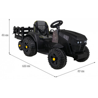 Tractor Titanium With Trailer Black