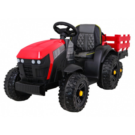 Tractor Titanium With Trailer Red