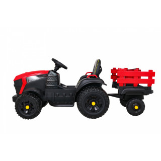 Tractor Titanium With Trailer Red