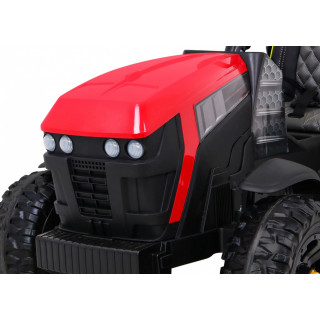 Tractor Titanium With Trailer Red