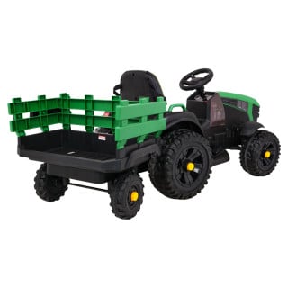 Tractor Titanium With Trailer Green