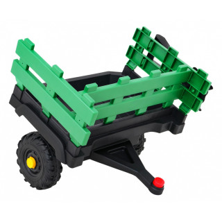 Tractor Titanium With Trailer Green