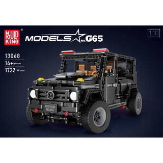 Off-road Car Block Set 1722 pcs. Black