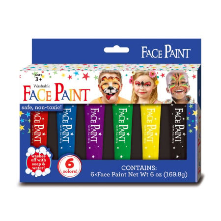 Face Painting Set 6 Colors