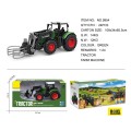 Green Tractor with Grapple